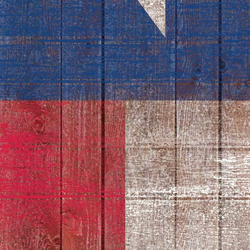 Texas Flag Dark Wood Moto E5 Play Skin